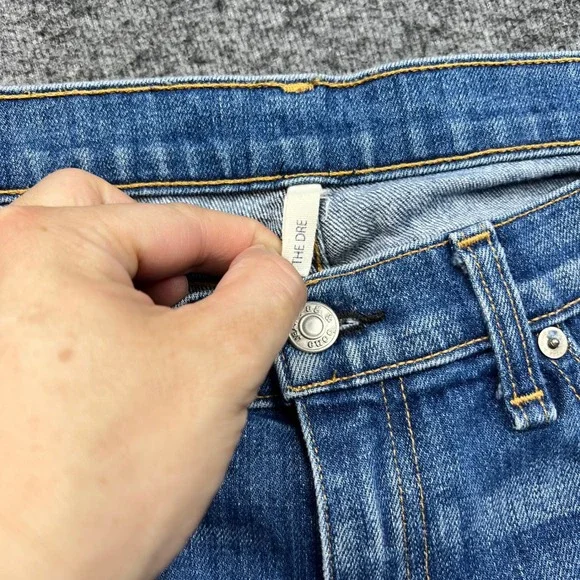 Rag & Bone Jeans Women 28 Blue The Dre Slim Boyfriend Bradford W1590K880 - Picture 13 of 16